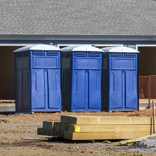 how do you ensure the portable restrooms are secure and safe from vandalism during an event in Las Maravillas New Mexico